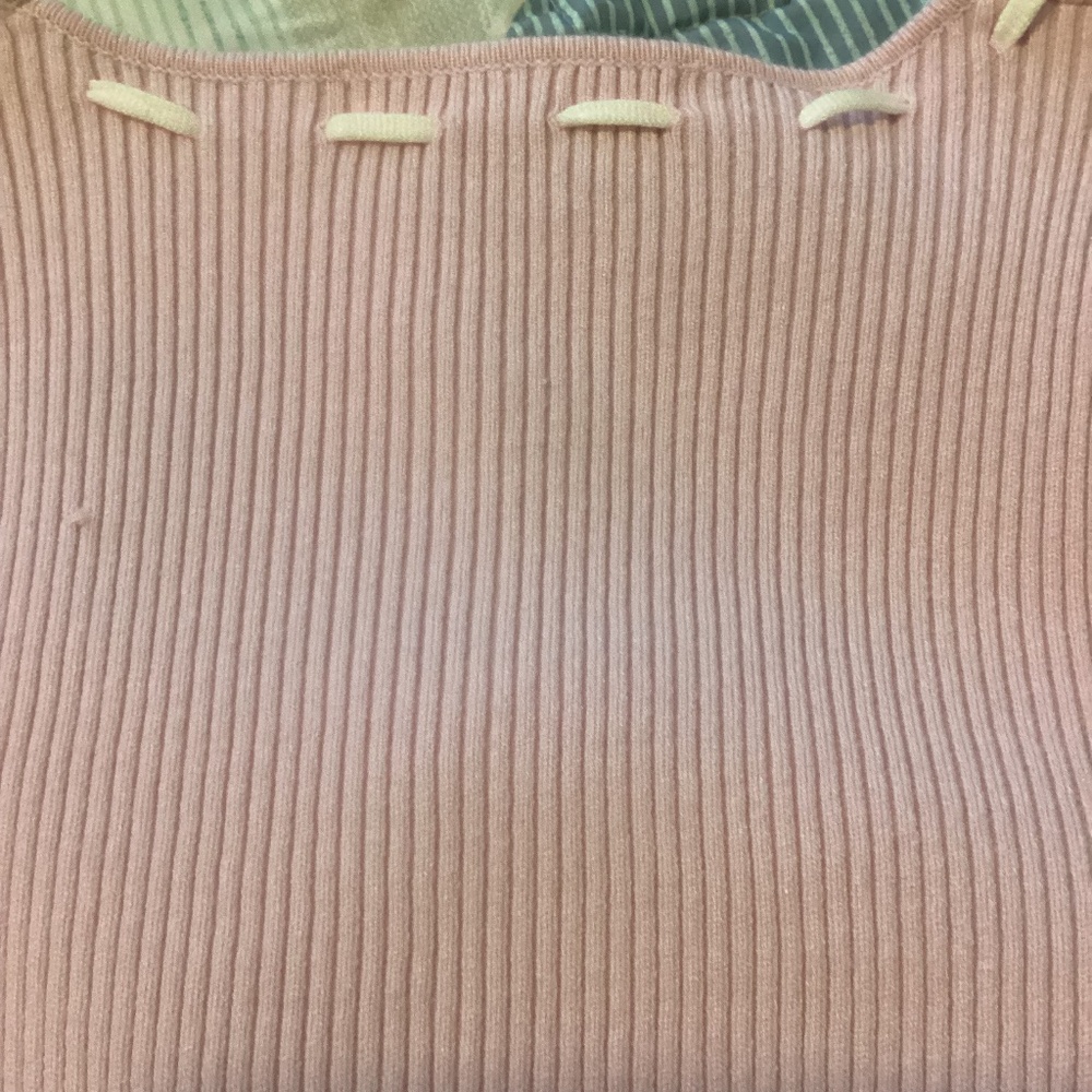 NWT pretty pastel pink crop style Altar’d State sweater - Picture 2 of 8